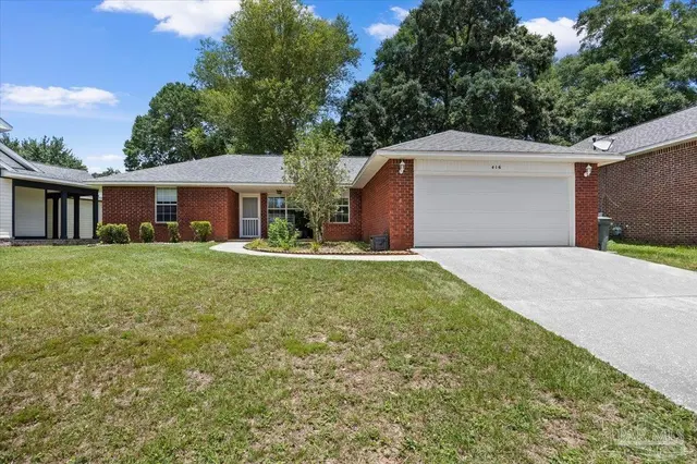 416 Elcino Dr, Pensacola FL 32526 exterior
