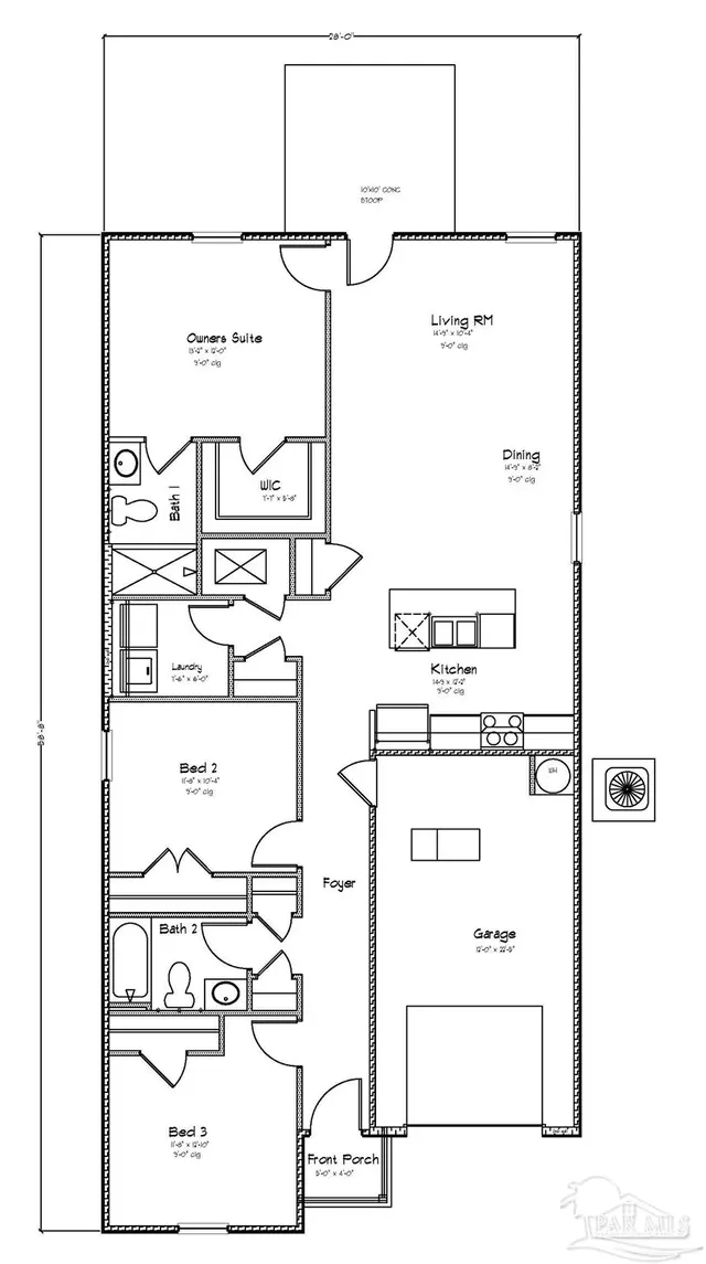 3005 Ironweed Cir property photo
